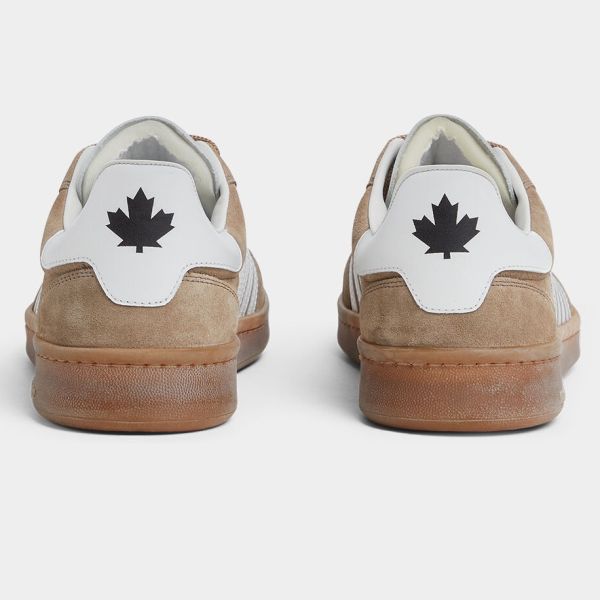 Dsquared2 Boxer Sneaker Bruin/Wit