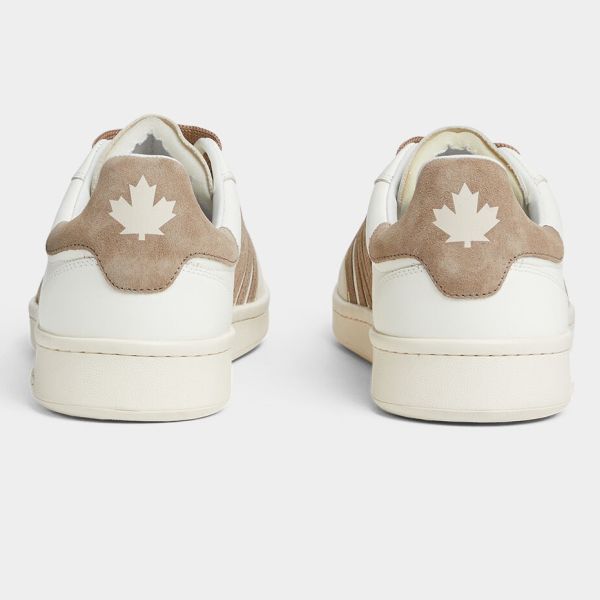Dsquared2 Boxer Sneaker Wit/Bruin