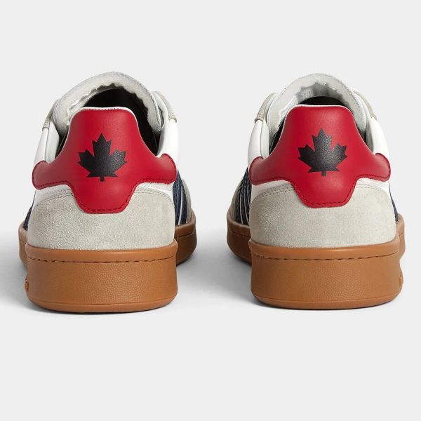 Dsquared2 Boxer Sneaker Wit/Navy
