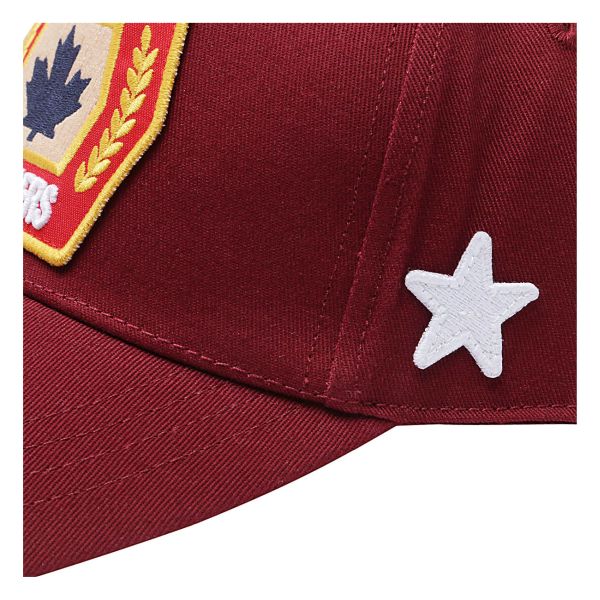 dsquared2 brothers cap bordeaux