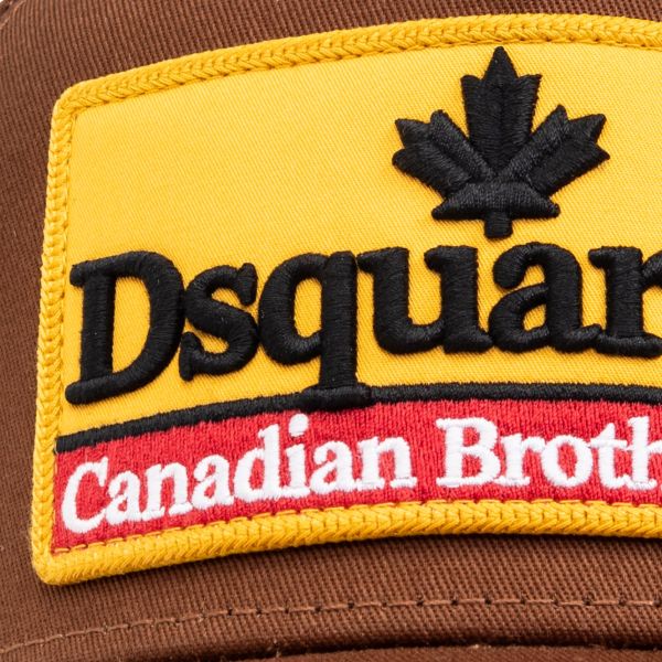 Dsquared2 Canadian Patch Cap Bruin