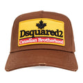 Dsquared2 Canadian Patch Cap Bruin