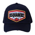 Dsquared2 Canadian Twins Logo Cap Navy