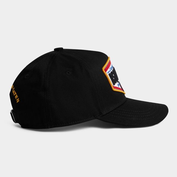 Dsquared2 Canadian Twins Logo Cap Zwart