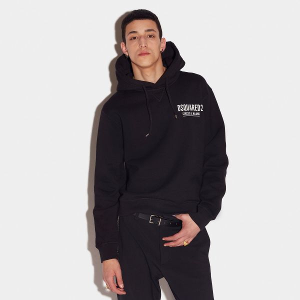 Dsquared2 Ceresio 9 Hoodie Zwart