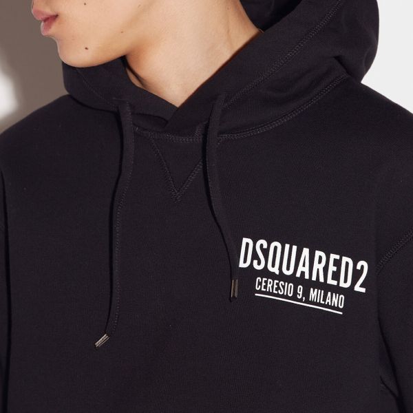 Dsquared2 Ceresio 9 Hoodie Zwart