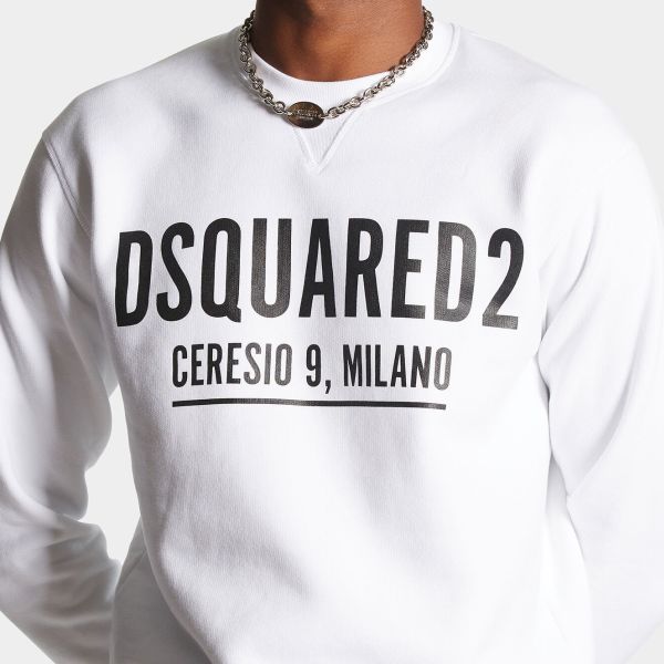 Dsquared2 Ceresio 9 Milano Sweater Wit