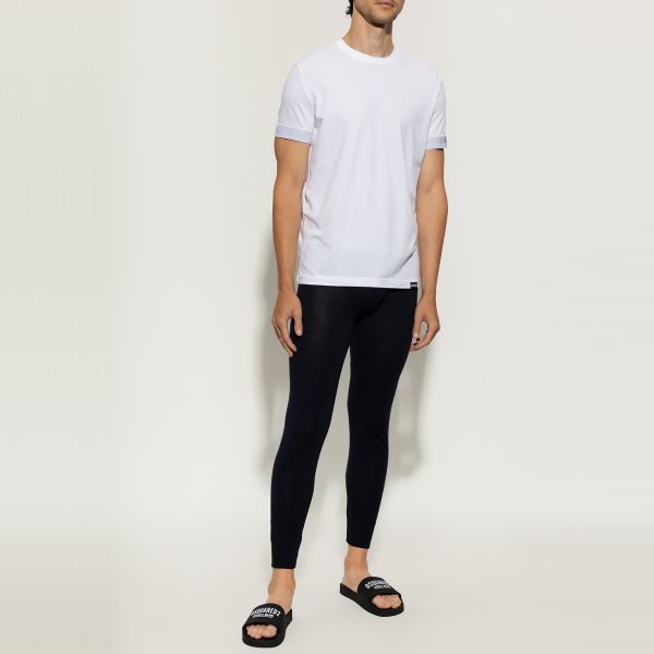 Dsquared2 Ceresio Basic T-shirt Wit