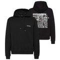 Dsquared2 Ceresio Map Hoodie Zwart