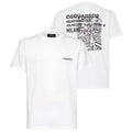 Dsquared2 Ceresio Map T-shirt Wit