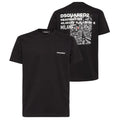 Dsquared2 Ceresio Map T-shirt Zwart