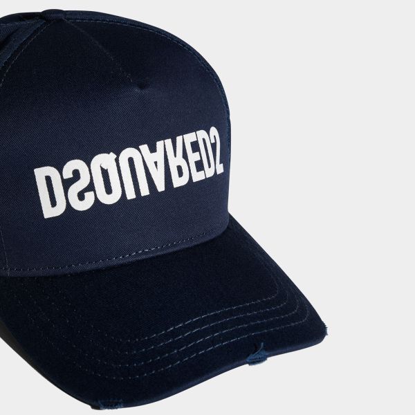 Dsquared2 D2 Reverse Cap Navy