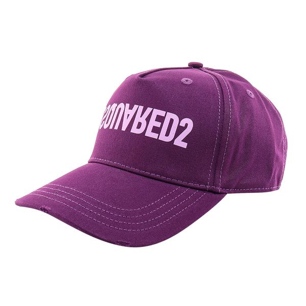 Dsquared2 D2 Reverse Cap Paars