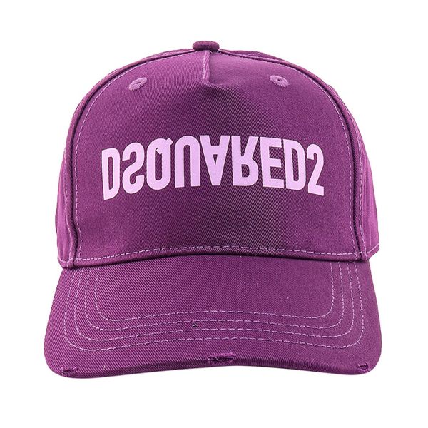 Dsquared2 D2 Reverse Cap Paars