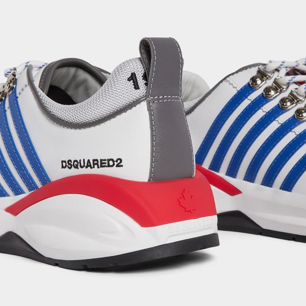 Dsquared2 Dash Sneaker Wit/Blauw