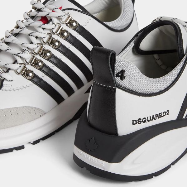 Dsquared2 Dash Sneaker Wit/Zwart