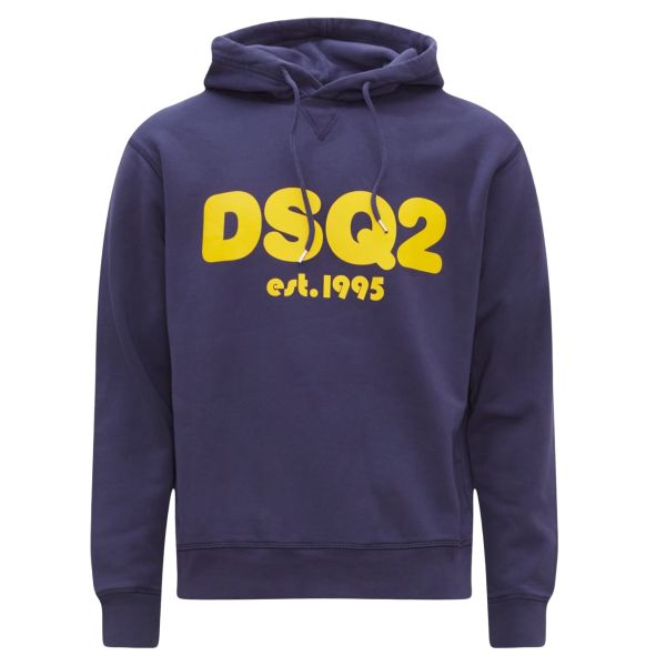 Dsquared2 DSQ2 Cool Hoodie Donker Blauw