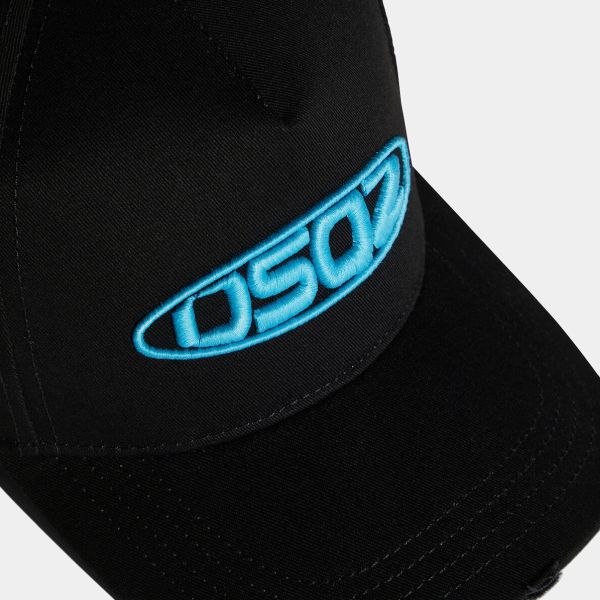 Dsquared2 DSQ2 Fluo Cap Zwart/Blauw