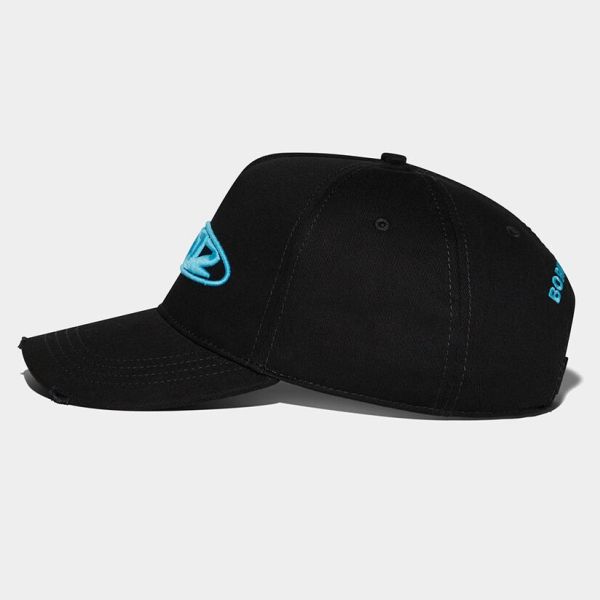 Dsquared2 DSQ2 Fluo Cap Zwart/Blauw