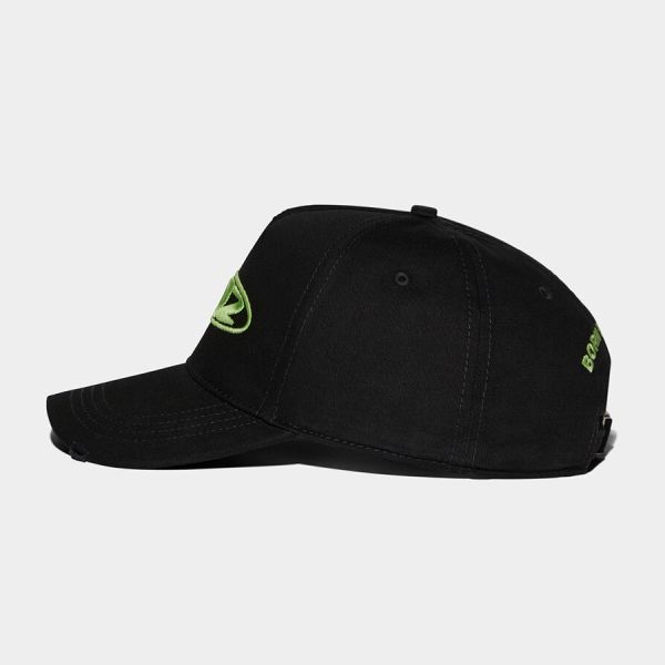 Dsquared2 DSQ2 Fluo Cap Zwart/Groen