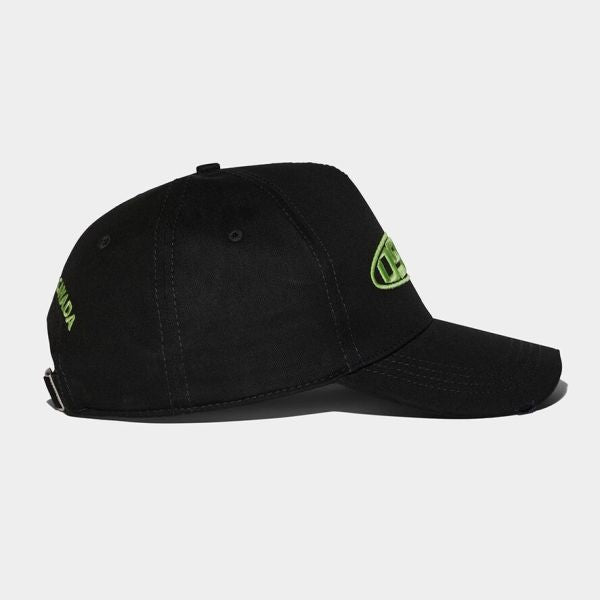 Dsquared2 DSQ2 Fluo Cap Zwart/Groen