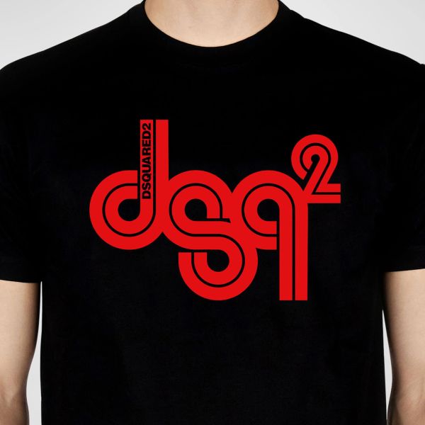 Dsquared2 DSQ2 T-shirt Zwart