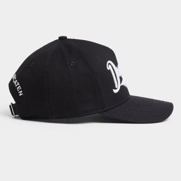 Dsquared2 Embroidered Cap Zwart