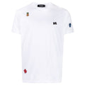 Dsquared2 Fruit Patch T-shirt Wit