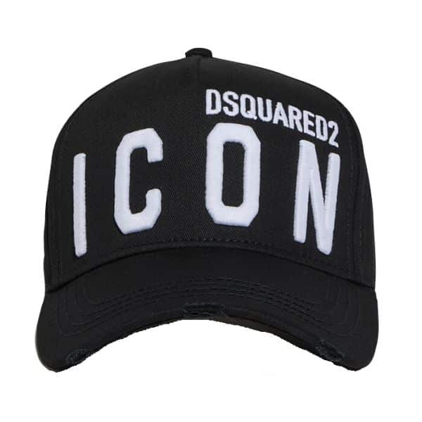 dsquared2 icon cap zwart