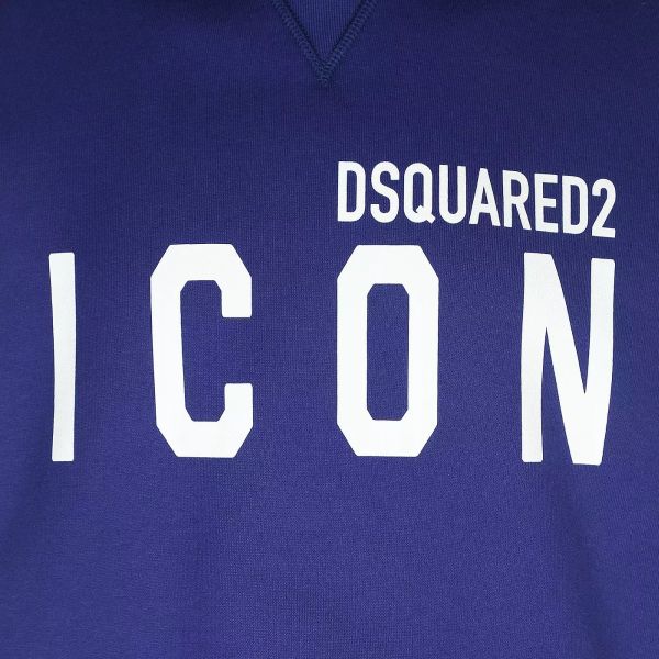 Dsquared2 Icon Hoodie Donker Blauw
