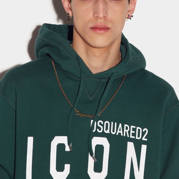 Dsquared2 Icon Hoodie Groen