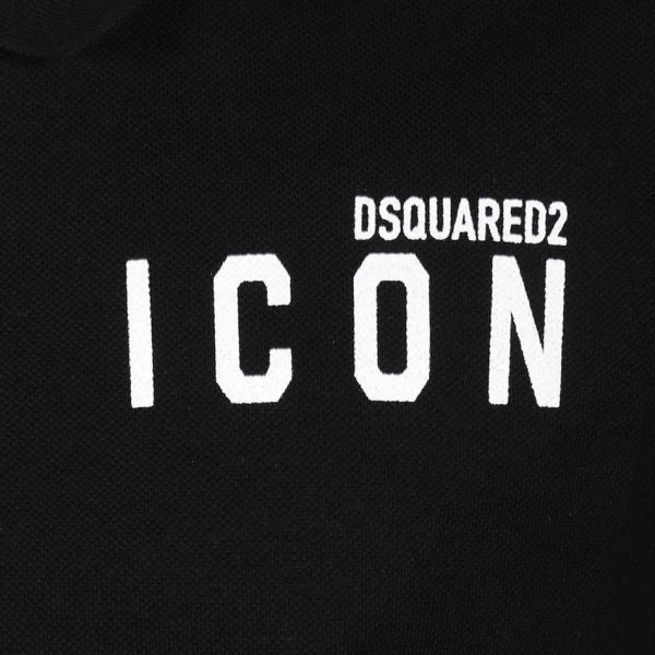 Dsquared2 Icon Polo Zwart