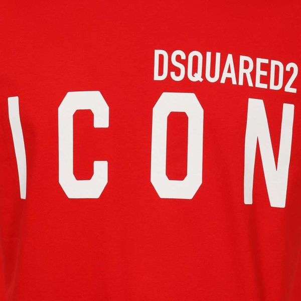 Dsquared2 Icon T-shirt Rood