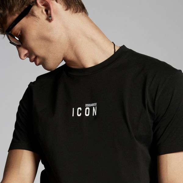 Dsquared2 Icon T-shirt Zwart