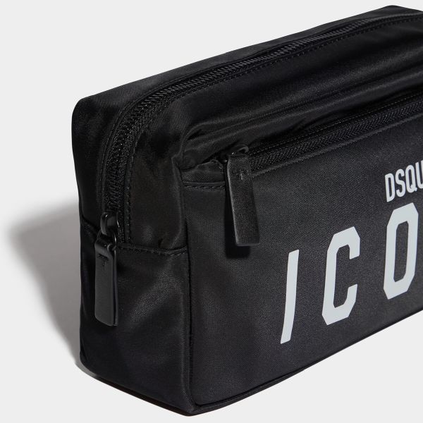 Dsquared2 Icon Clutch Zwart