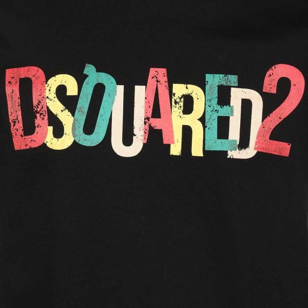 Dsquared2 Jamaican T-shirt Zwart