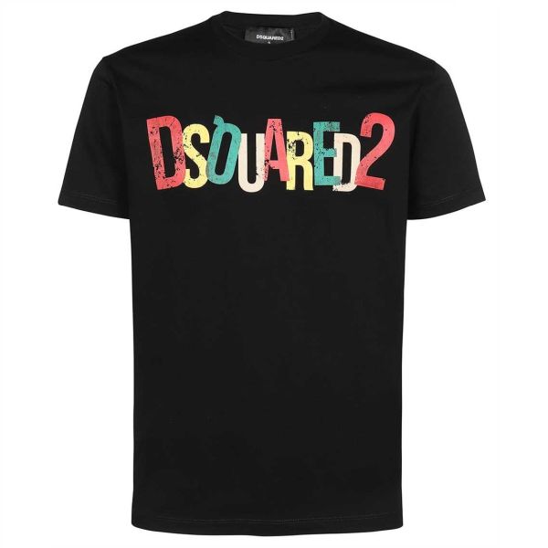 Dsquared2 Jamaican T-shirt Zwart