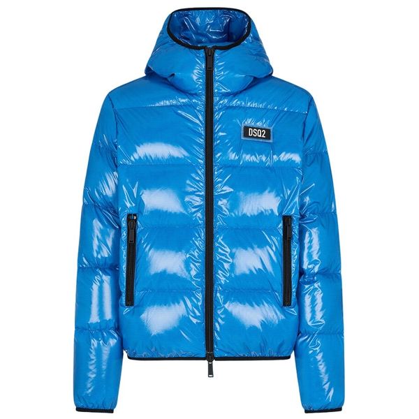 dsquared2 kaman puffer blauw