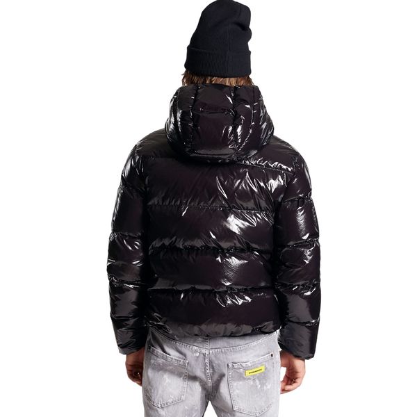 dsquared2 kaman puffer zwart