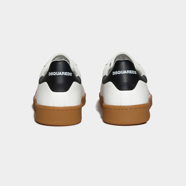 Dsquared2 Leaf Boxer Sneaker Wit
