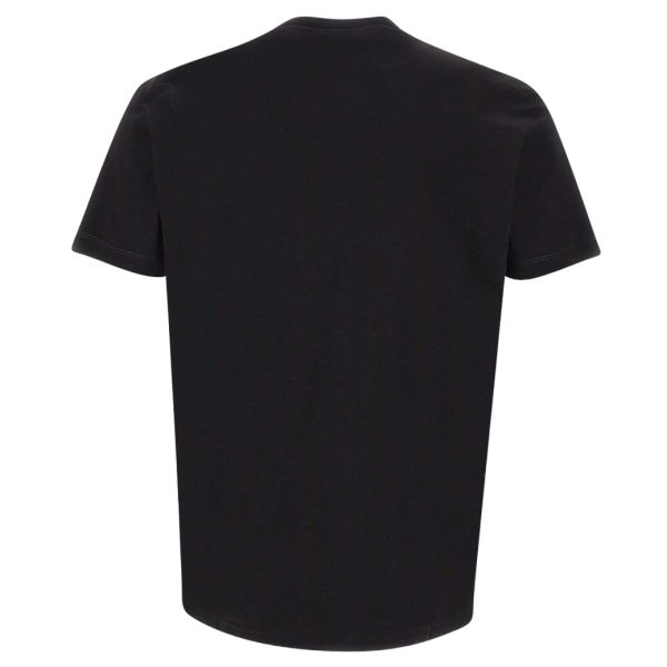 Dsquared2 Leaf Patch T-shirt Zwart