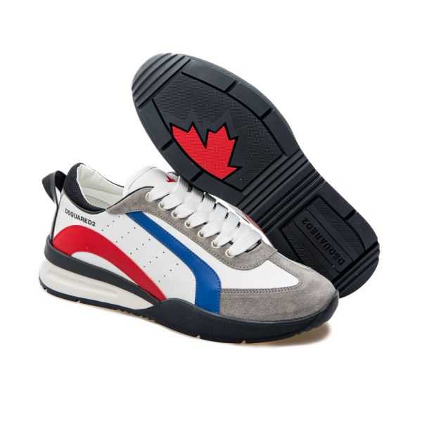 Dsquared2 Legend Sneaker Wit/Grijs