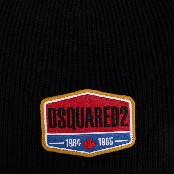 Dsquared2 Logo Muts Zwart
