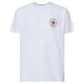 Dsquared2 Logo Patch T-shirt Wit