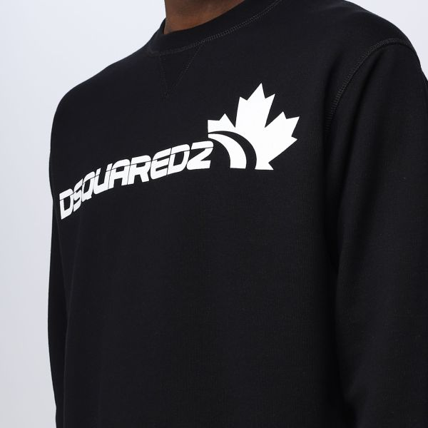 Dsquared2 Maple Cool Sweater Zwart
