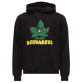 Dsquared2 Maple Leaf Hoodie Zwart