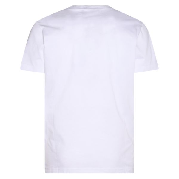 Dsquared2 Maple Leaf T-shirt Wit