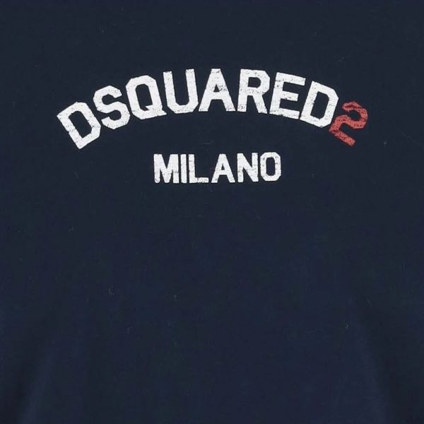 Dsquared2 Milano Loose Fit T-shirt Navy