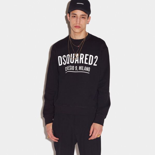 Dsquared2 Milano Sweater Zwart