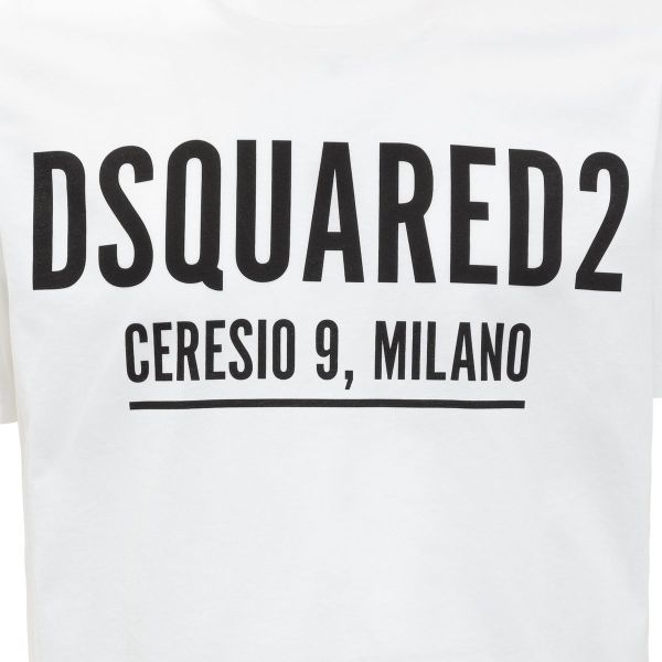 Dsquared2 Milano T-shirt Wit
